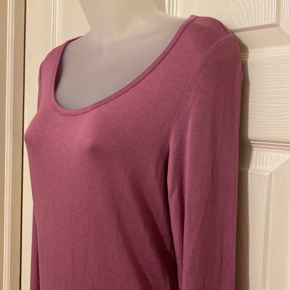 Vince Long Sleeve Scoop Neck Shirt - Picture 6 of 9